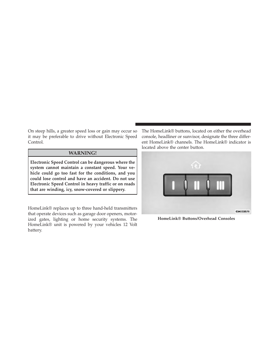 Garage door opener — if equipped | Chrysler 2014 200 Convertible - Owner Manual User Manual | Page 194 / 522