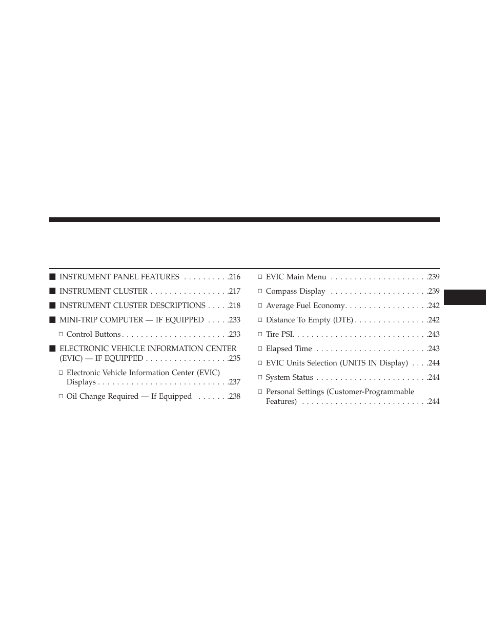 Chrysler 2014 200 Convertible - Owner Manual User Manual | Page 215 / 522