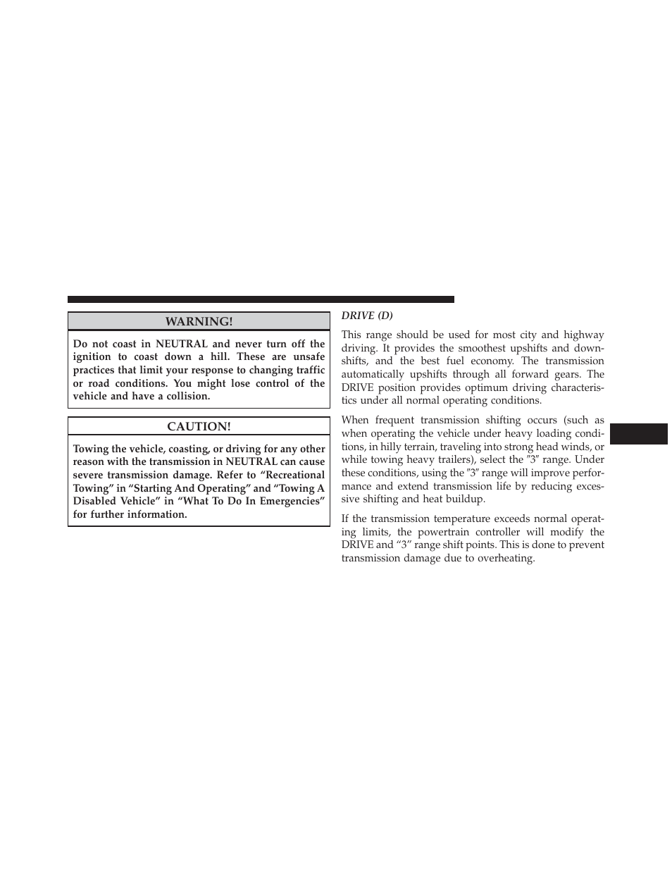 Chrysler 2014 200 Convertible - Owner Manual User Manual | Page 311 / 522