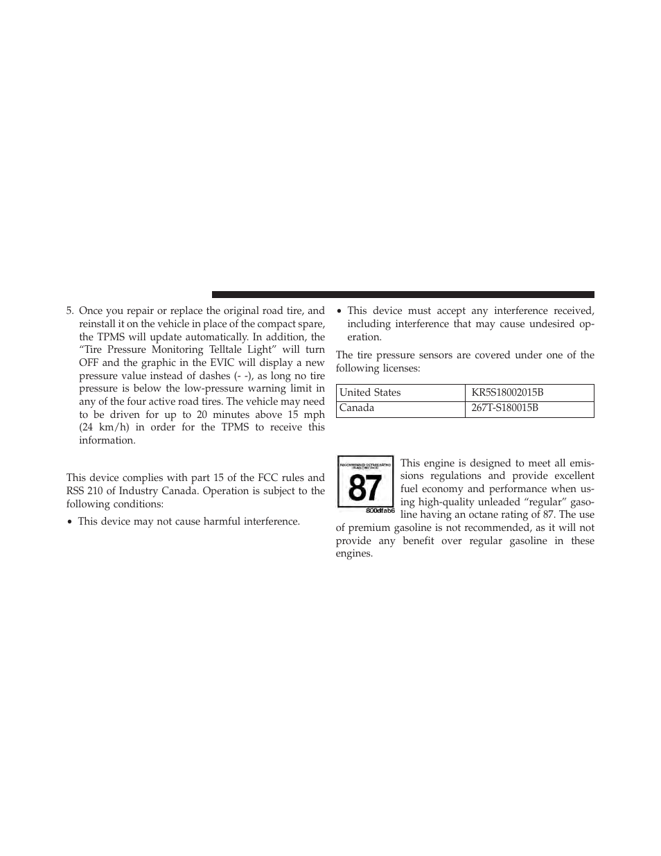 General information, Fuel requirements | Chrysler 2014 200 Convertible - Owner Manual User Manual | Page 372 / 522