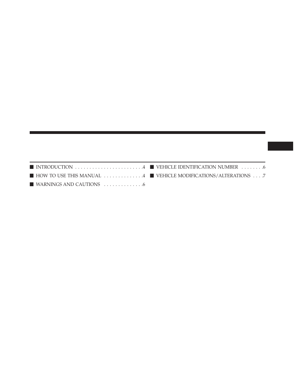 Chrysler 2014 200 Convertible - Owner Manual User Manual | Page 5 / 522