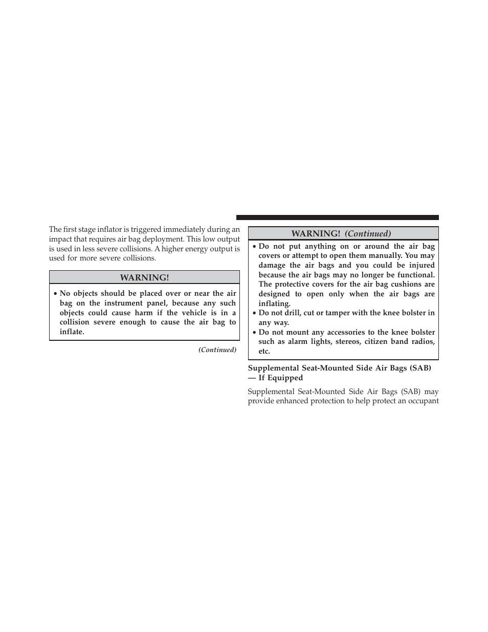 Chrysler 2014 200 Convertible - Owner Manual User Manual | Page 62 / 522