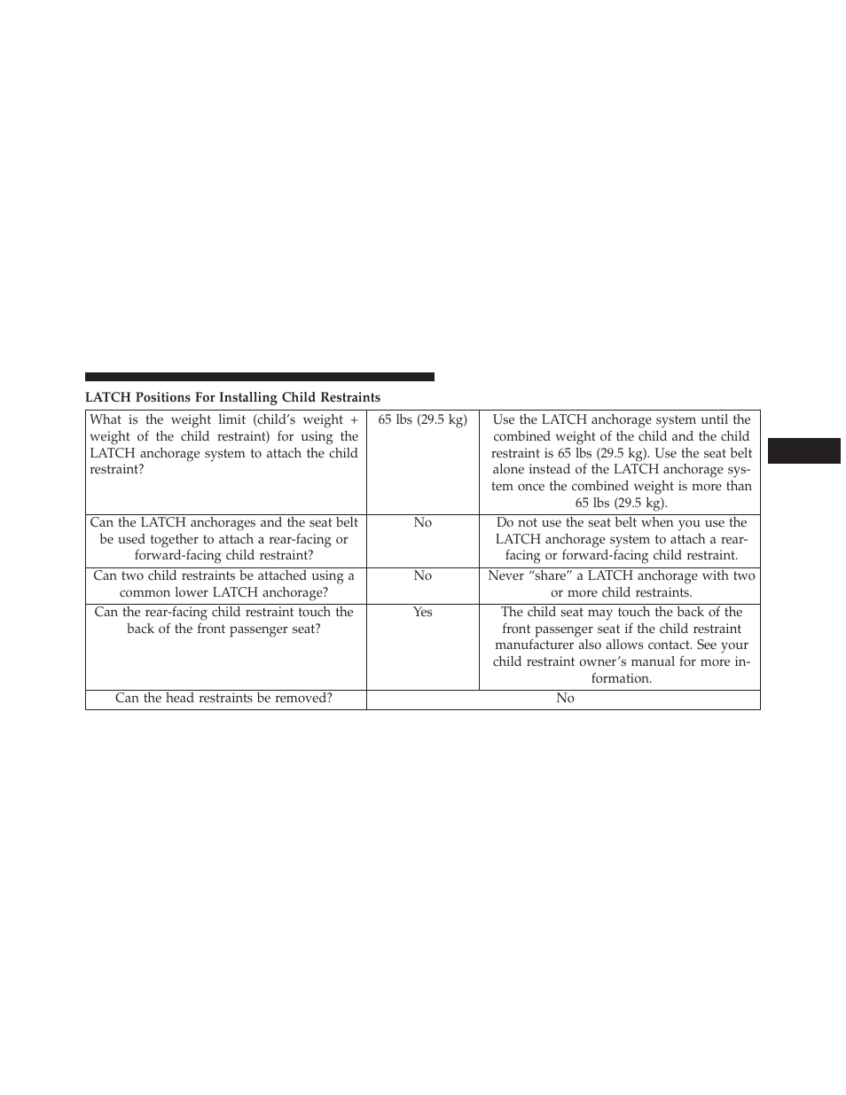 Chrysler 2014 200 Convertible - Owner Manual User Manual | Page 81 / 522