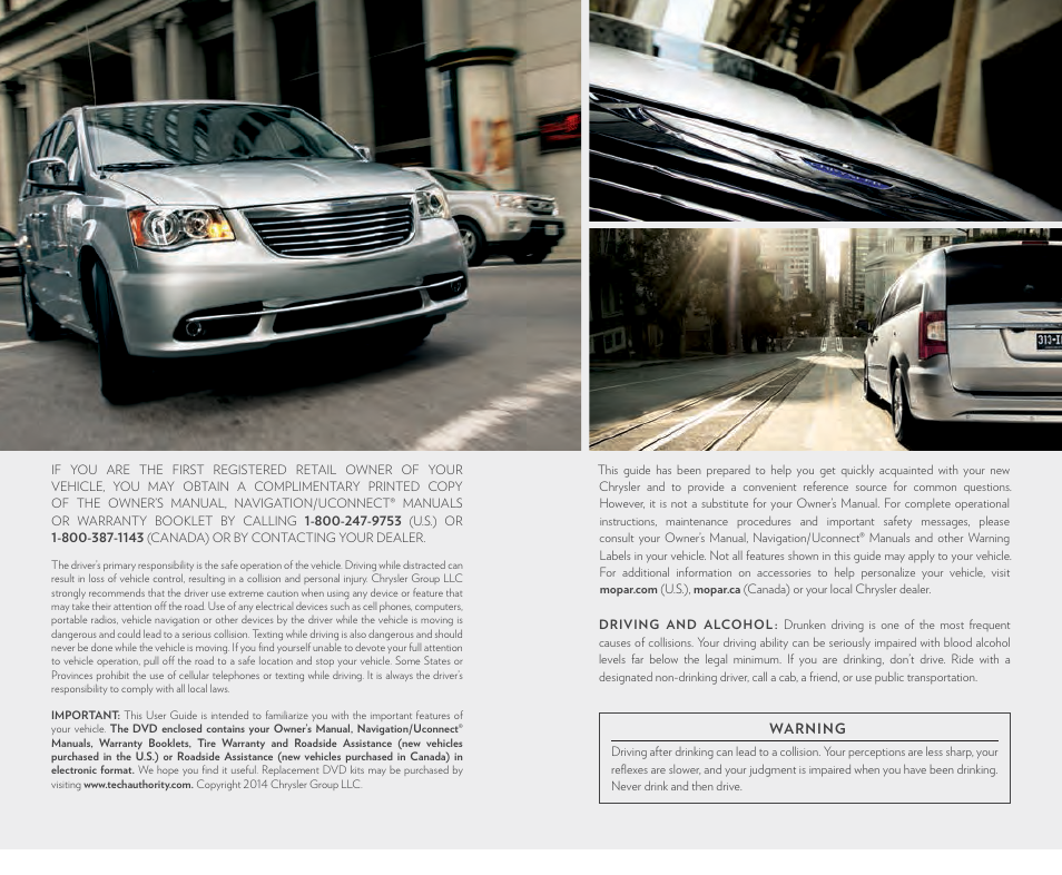 Chrysler 2014 Country - User Guide User Manual | Page 147 / 148