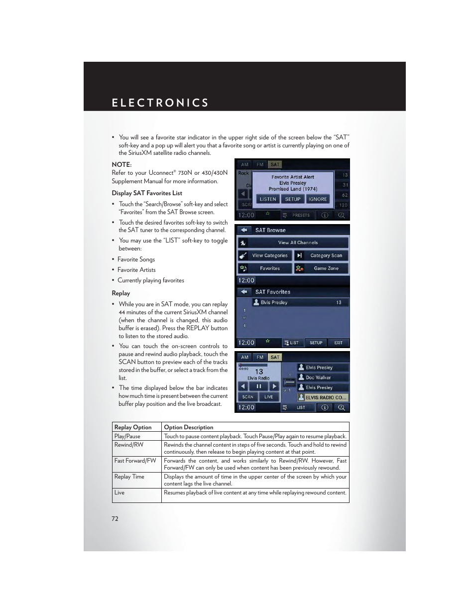 Chrysler 2014 Country - User Guide User Manual | Page 74 / 148