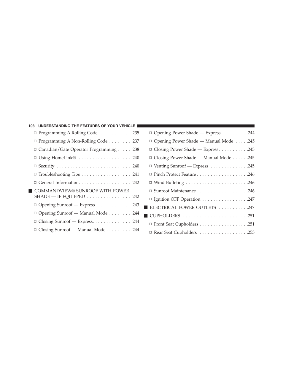 Chrysler 2015 300 - Owner Manual User Manual | Page 110 / 584