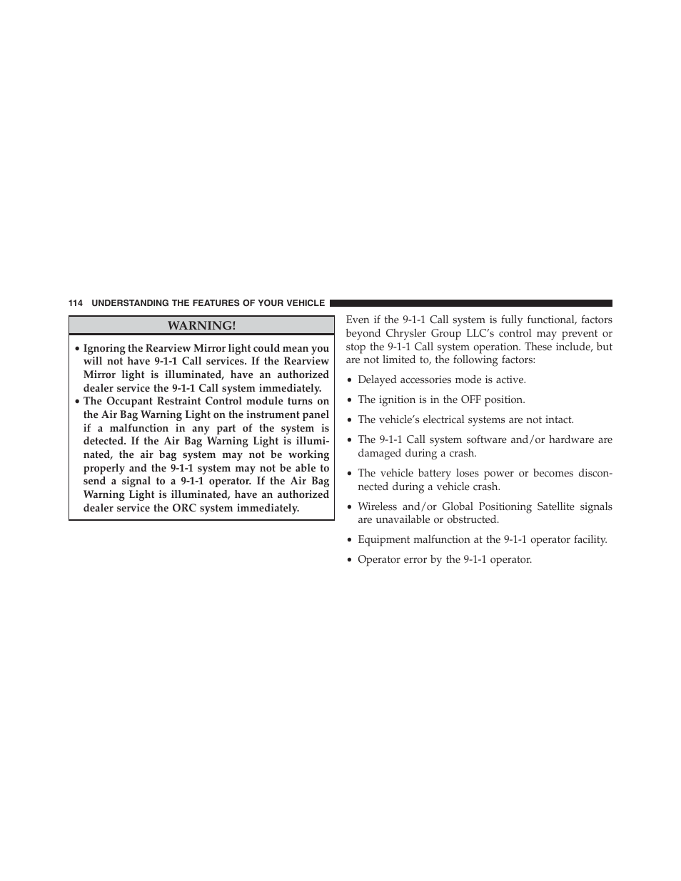 Chrysler 2015 300 - Owner Manual User Manual | Page 116 / 584