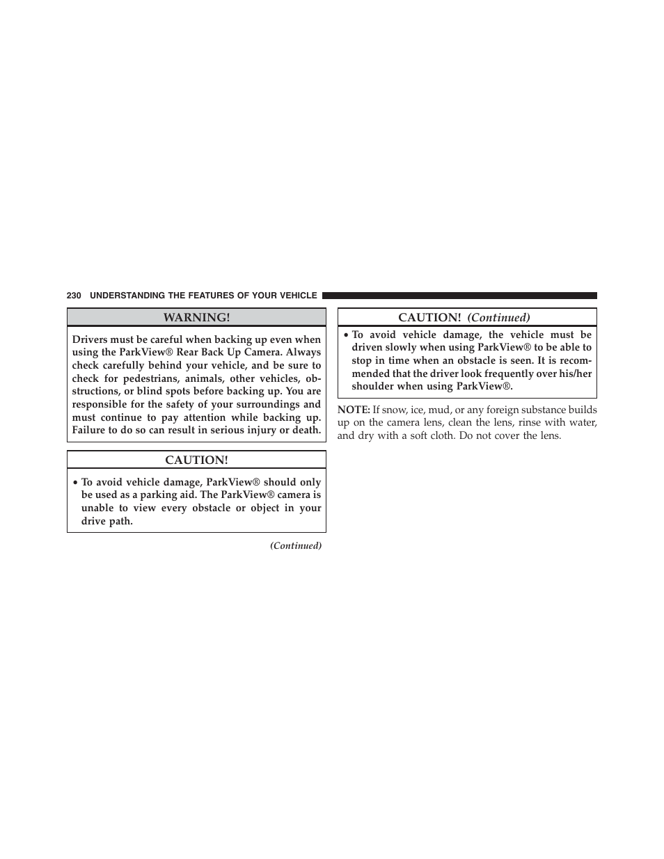 Chrysler 2015 300 - Owner Manual User Manual | Page 232 / 584