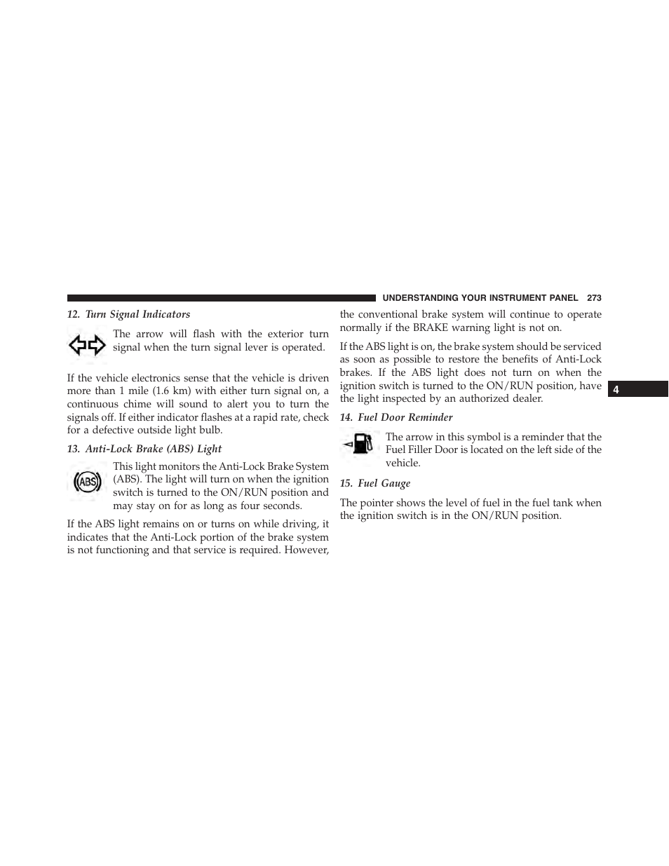 Chrysler 2015 300 - Owner Manual User Manual | Page 275 / 584