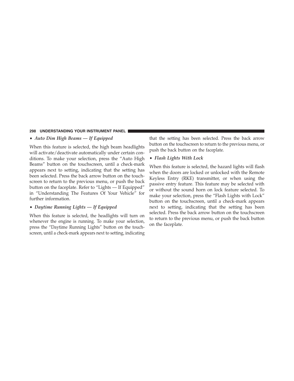 Chrysler 2015 300 - Owner Manual User Manual | Page 300 / 584