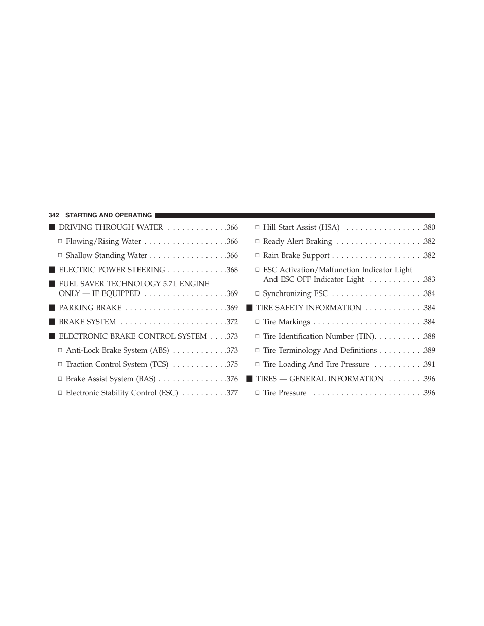 Chrysler 2015 300 - Owner Manual User Manual | Page 344 / 584