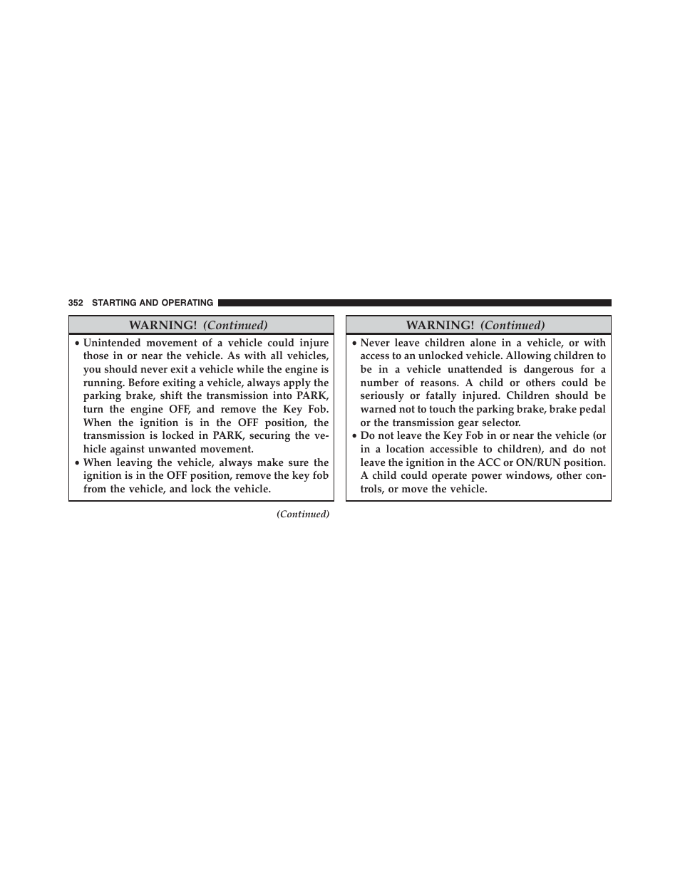 Chrysler 2015 300 - Owner Manual User Manual | Page 354 / 584