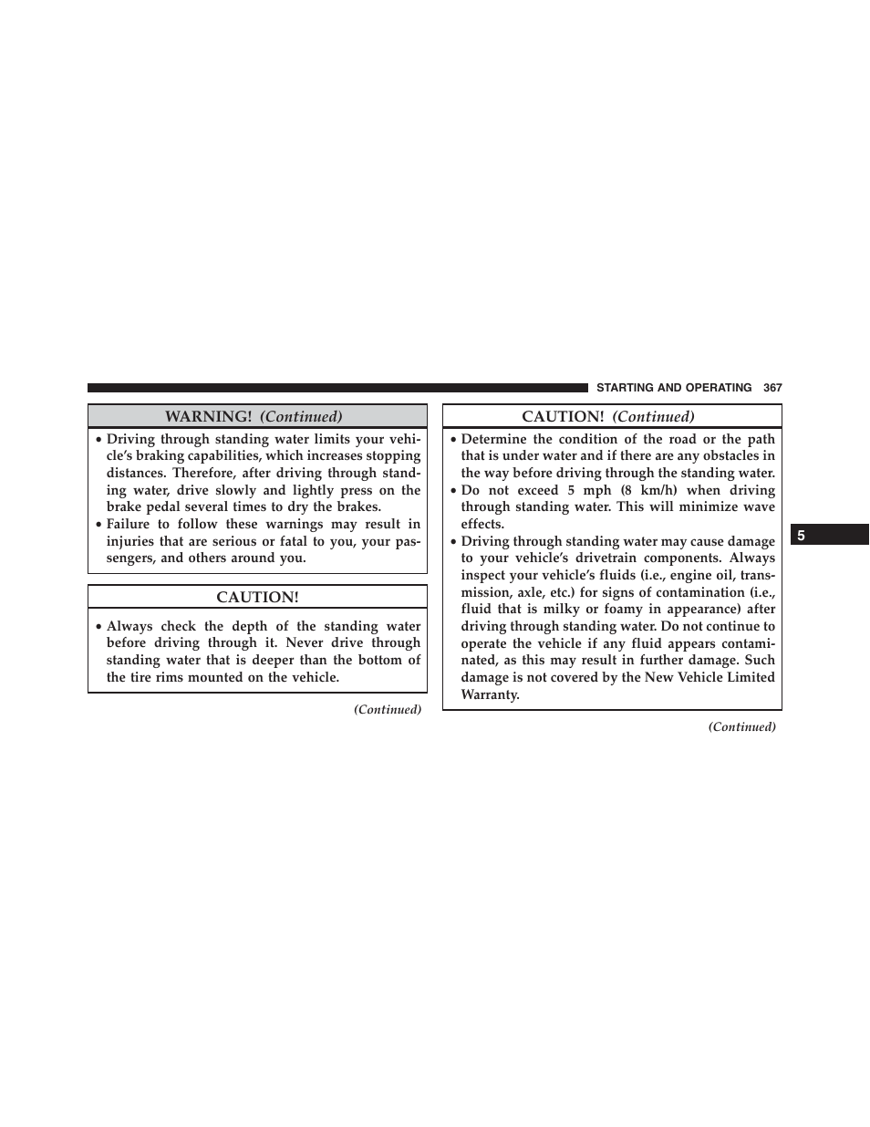 Chrysler 2015 300 - Owner Manual User Manual | Page 369 / 584