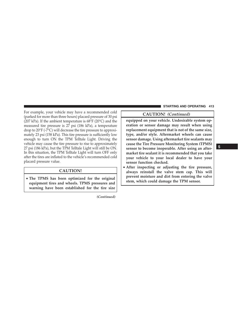 Chrysler 2015 300 - Owner Manual User Manual | Page 415 / 584