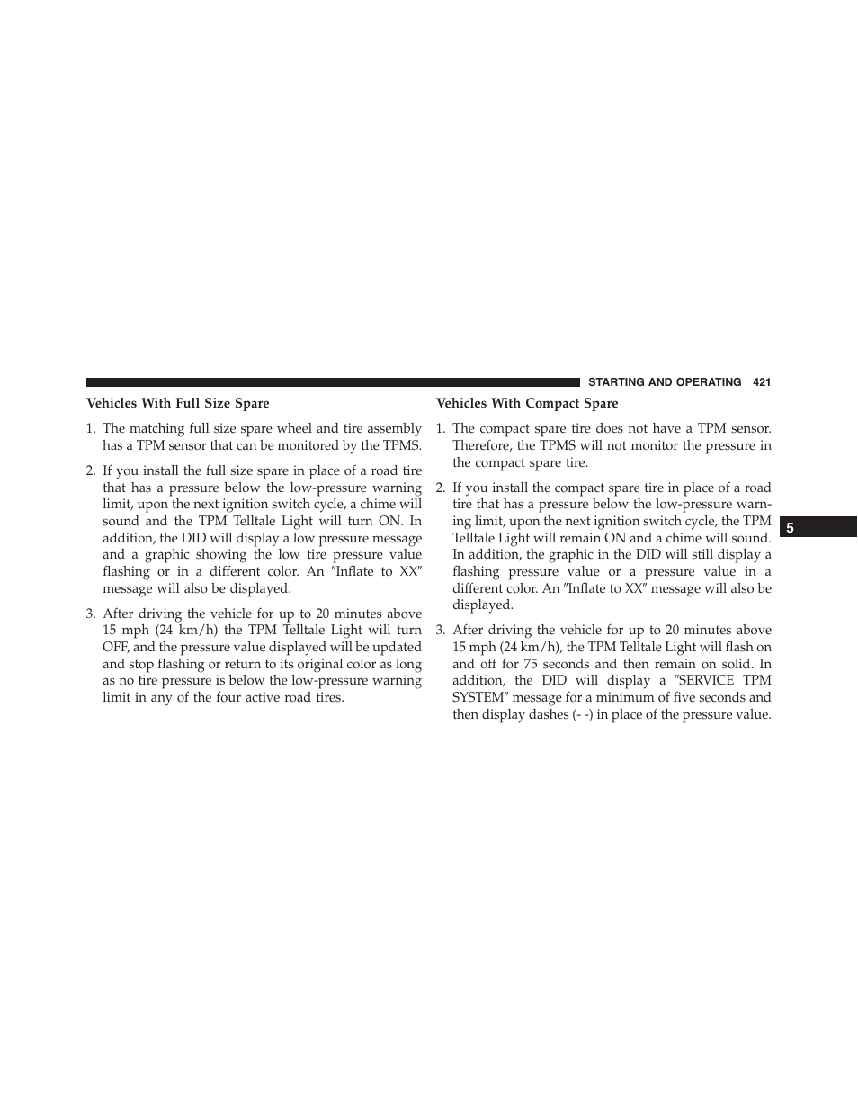 Chrysler 2015 300 - Owner Manual User Manual | Page 423 / 584