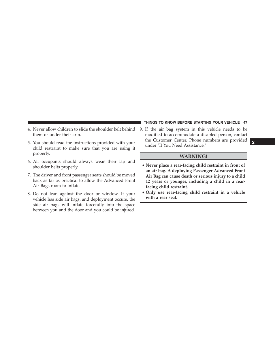 Chrysler 2015 300 - Owner Manual User Manual | Page 49 / 584