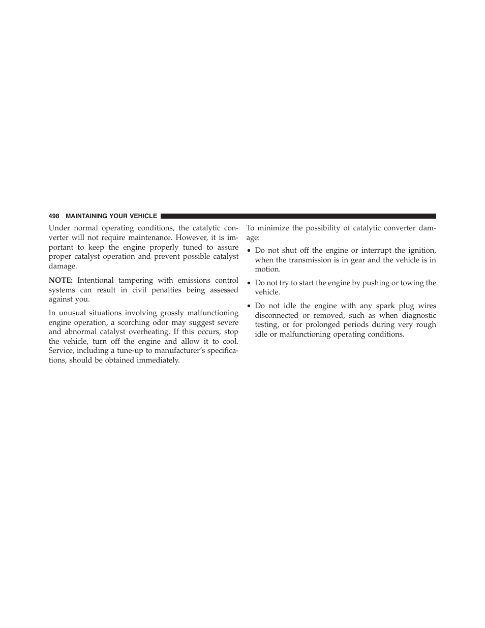 Chrysler 2015 300 - Owner Manual User Manual | Page 500 / 584
