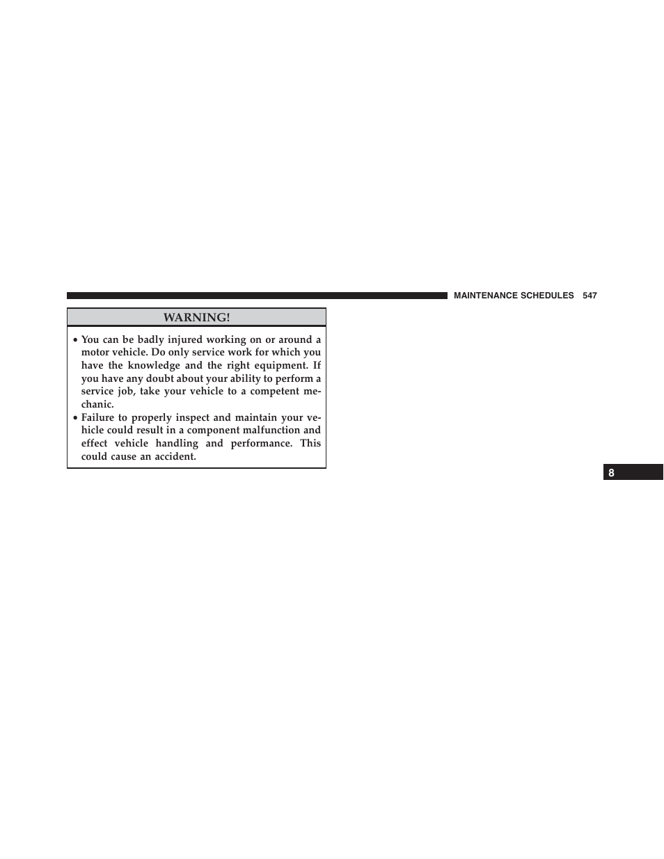 Chrysler 2015 300 - Owner Manual User Manual | Page 549 / 584