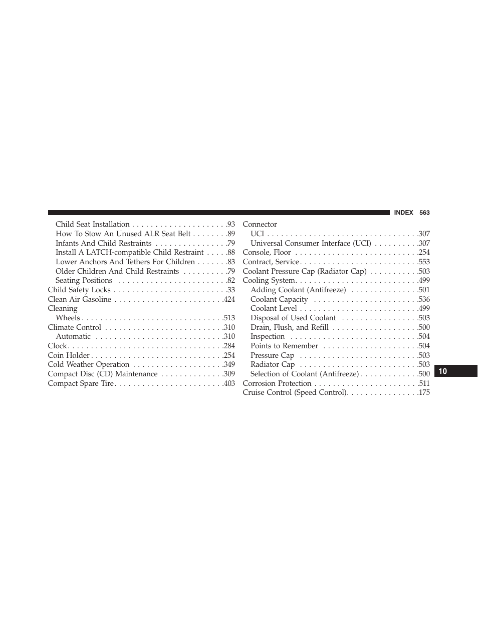 Chrysler 2015 300 - Owner Manual User Manual | Page 565 / 584