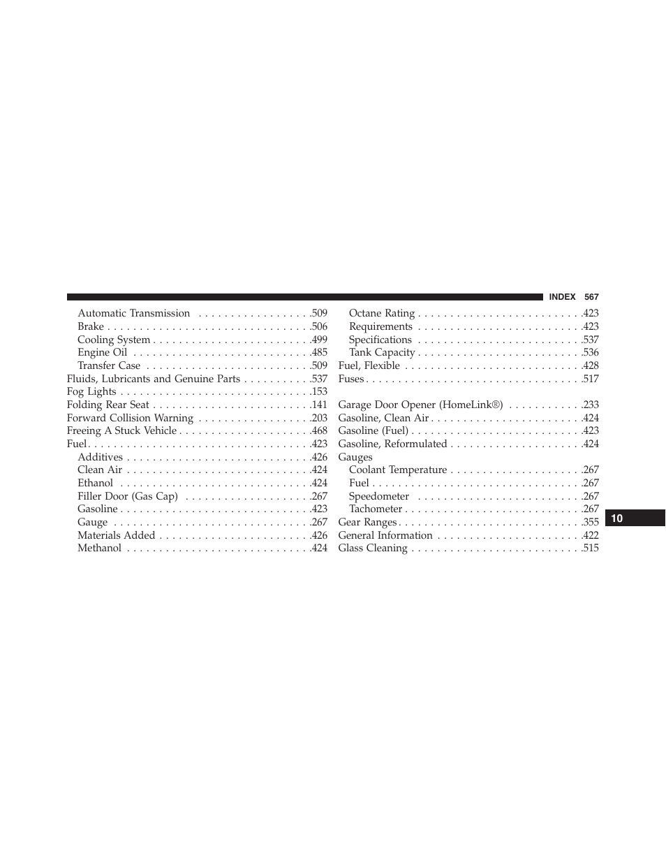 Chrysler 2015 300 - Owner Manual User Manual | Page 569 / 584