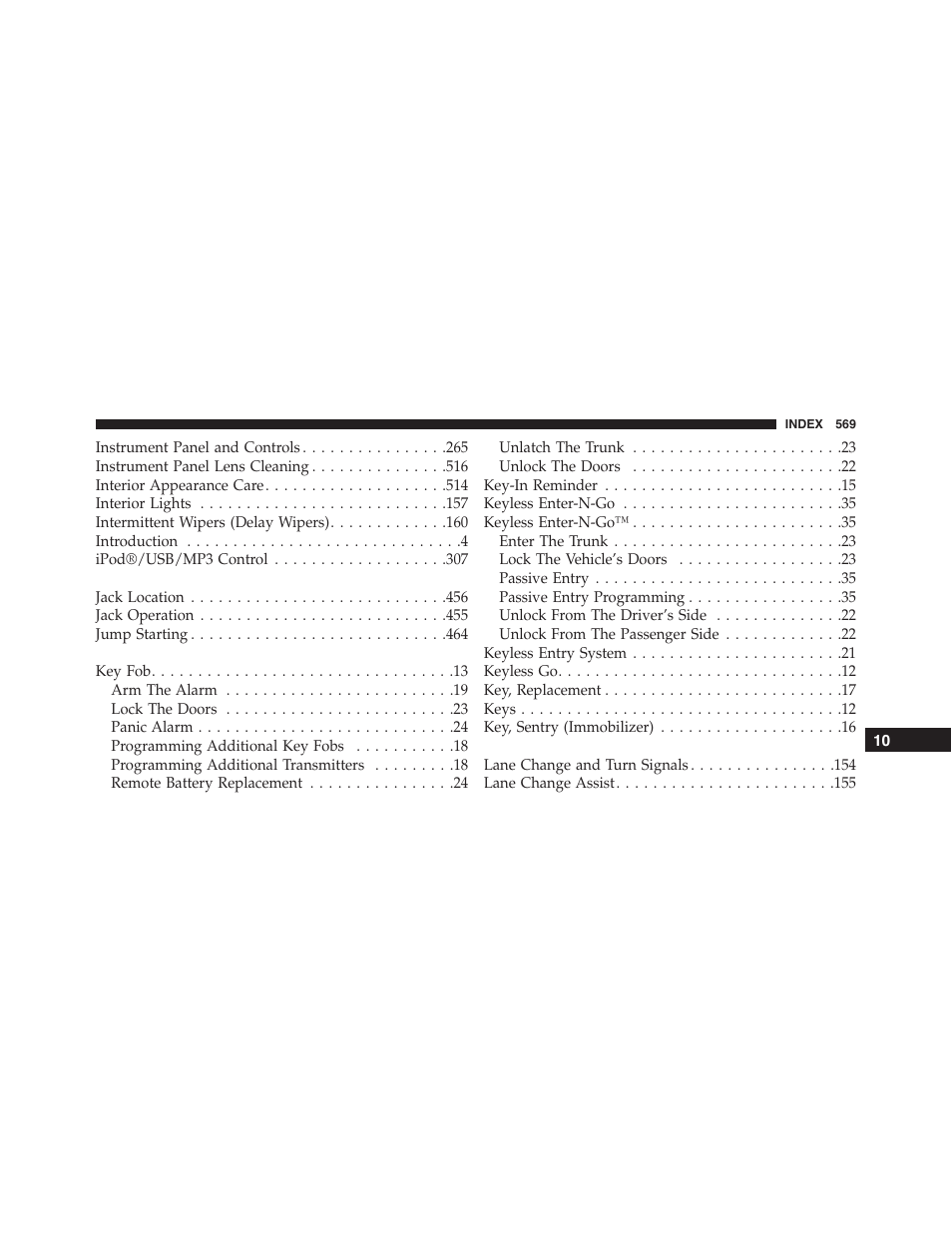 Chrysler 2015 300 - Owner Manual User Manual | Page 571 / 584