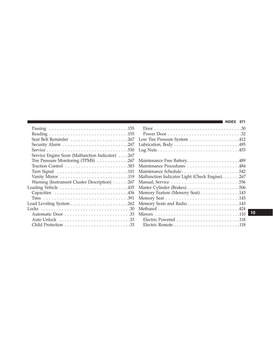 Chrysler 2015 300 - Owner Manual User Manual | Page 573 / 584