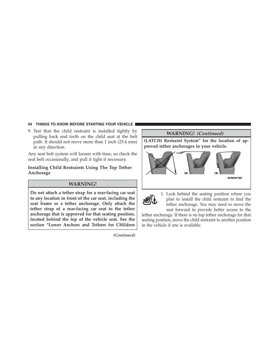 Chrysler 2015 300 - Owner Manual User Manual | Page 96 / 584