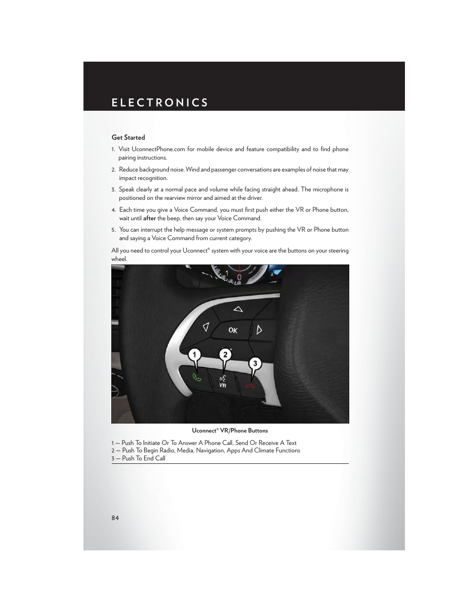 Chrysler 2015 300 - User Guide User Manual | Page 86 / 188