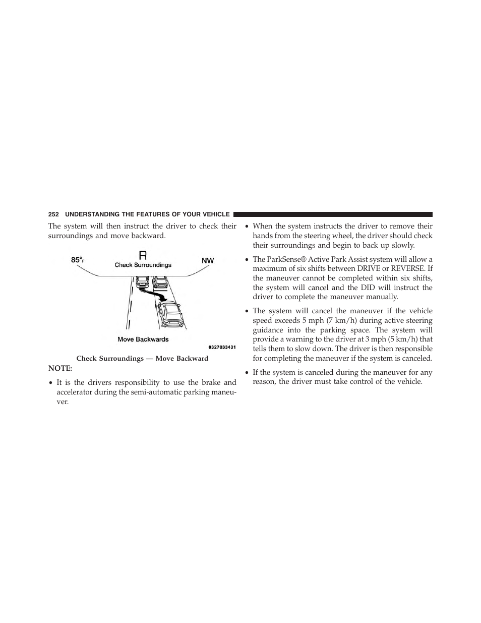 Chrysler 2015 200 - Owner Manual User Manual | Page 254 / 694