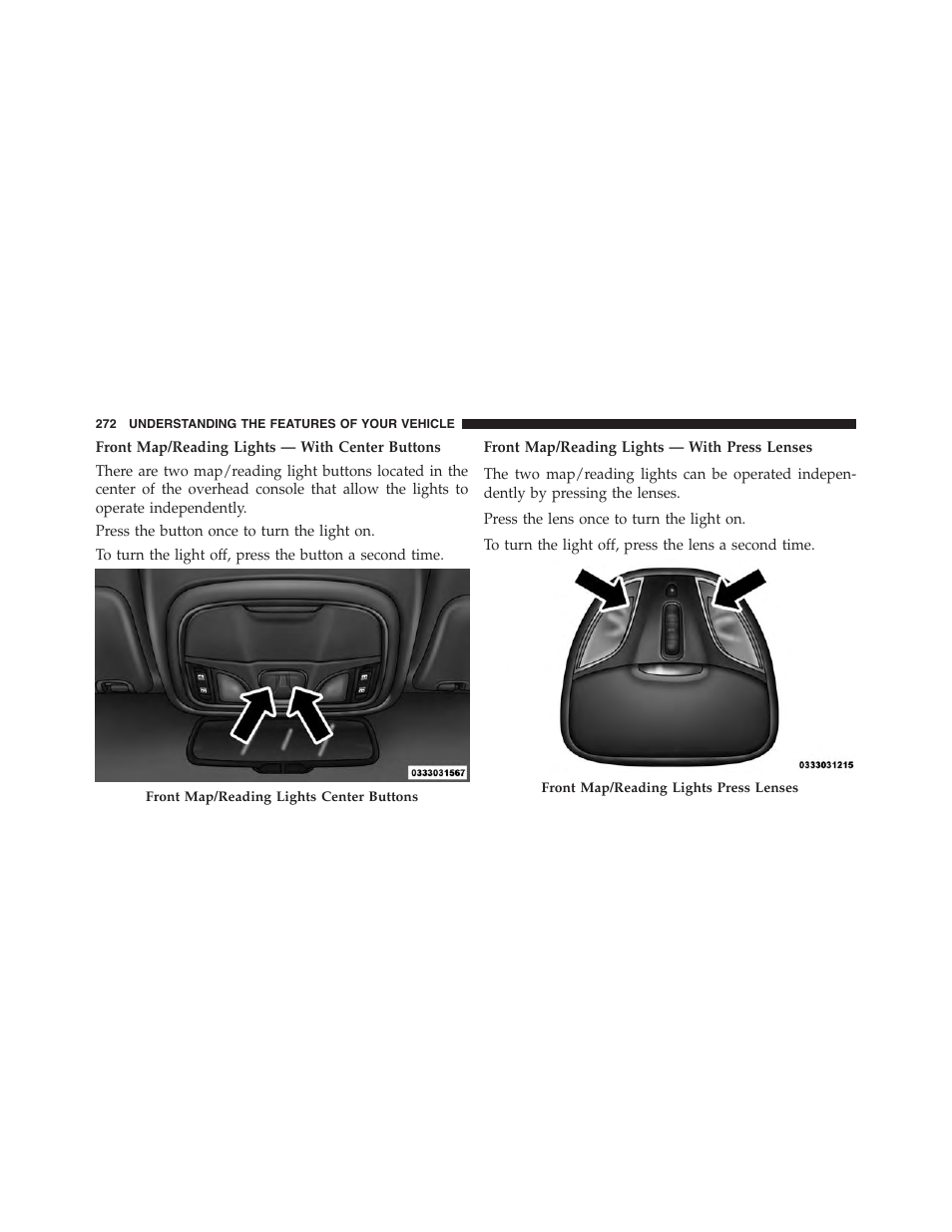 Chrysler 2015 200 - Owner Manual User Manual | Page 274 / 694