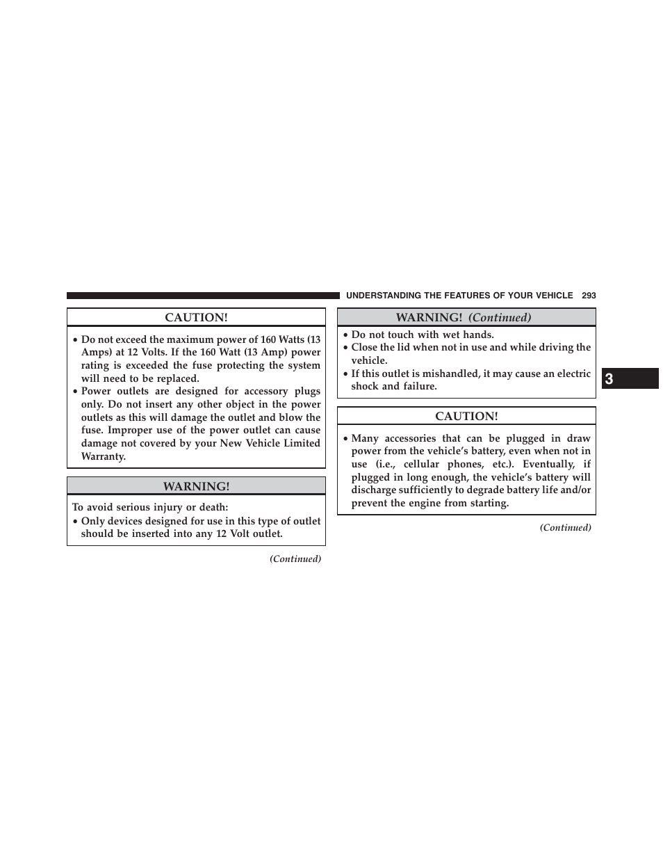 Chrysler 2015 200 - Owner Manual User Manual | Page 295 / 694
