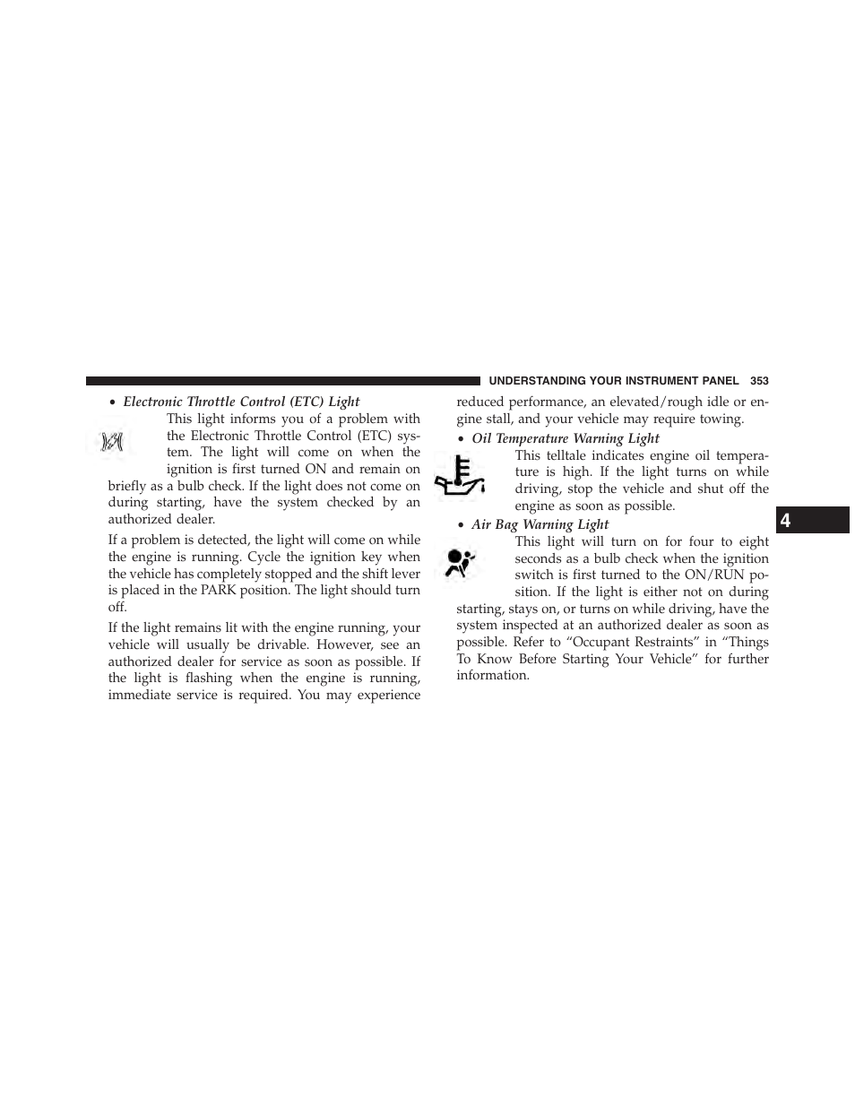 Chrysler 2015 200 - Owner Manual User Manual | Page 355 / 694