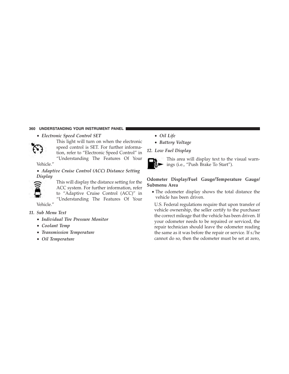 Chrysler 2015 200 - Owner Manual User Manual | Page 362 / 694
