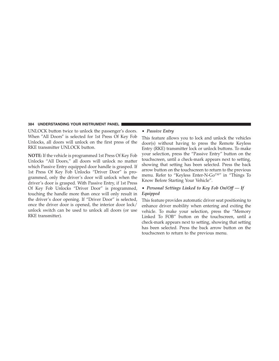 Chrysler 2015 200 - Owner Manual User Manual | Page 386 / 694