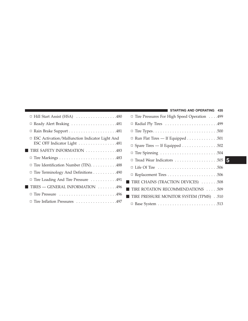 Chrysler 2015 200 - Owner Manual User Manual | Page 437 / 694