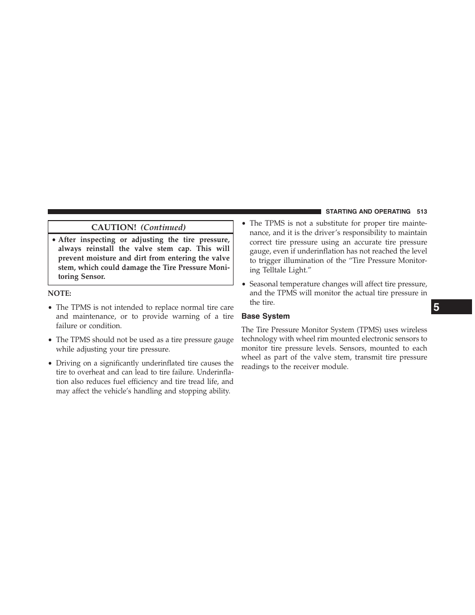 Base system | Chrysler 2015 200 - Owner Manual User Manual | Page 515 / 694