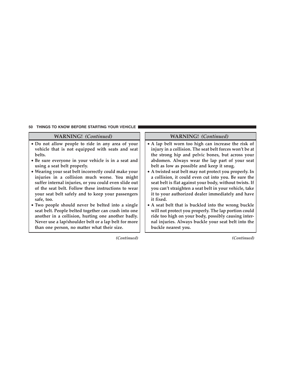 Chrysler 2015 200 - Owner Manual User Manual | Page 52 / 694