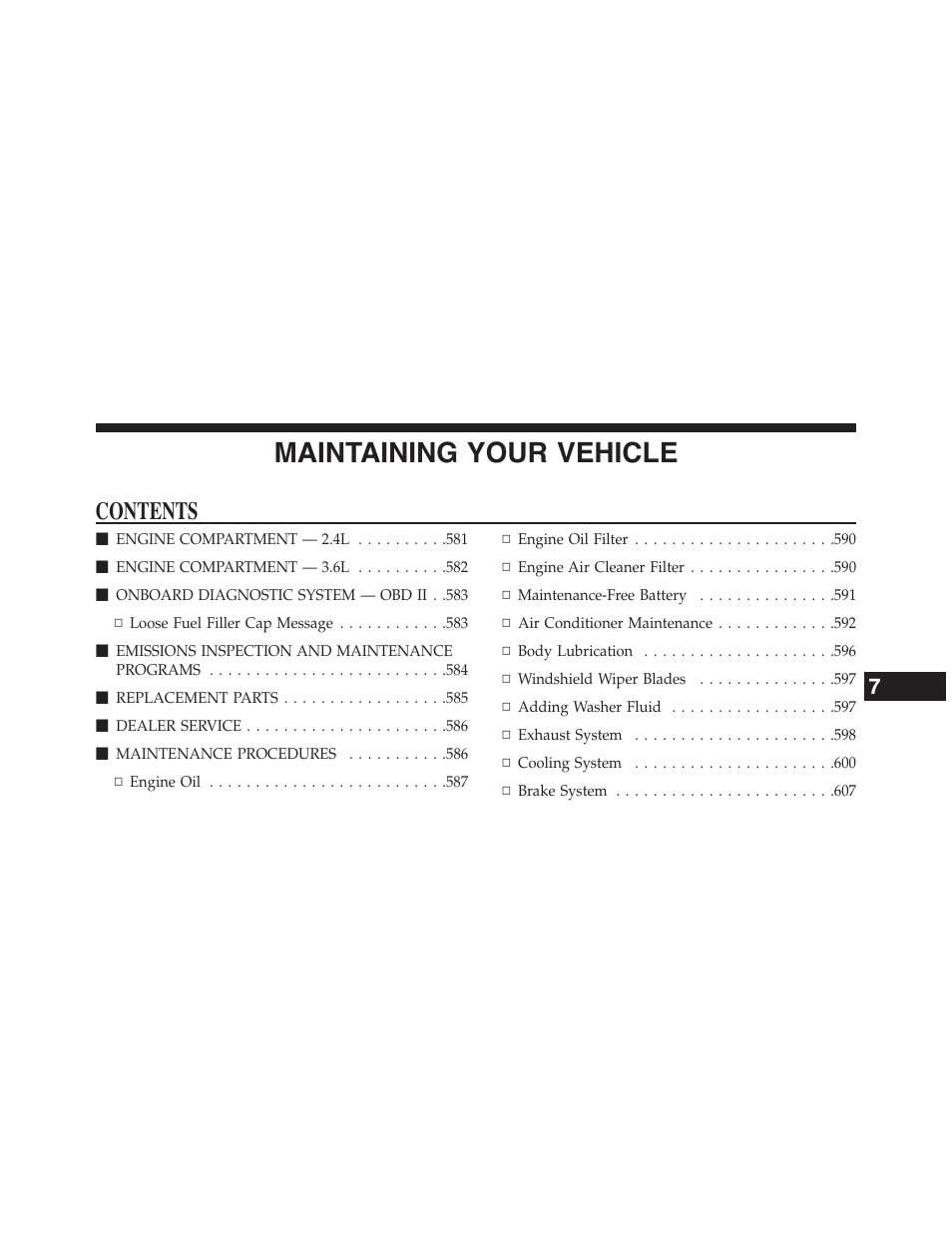 Chrysler 2015 200 - Owner Manual User Manual | Page 581 / 694