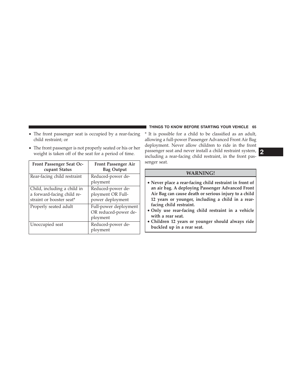 Chrysler 2015 200 - Owner Manual User Manual | Page 67 / 694