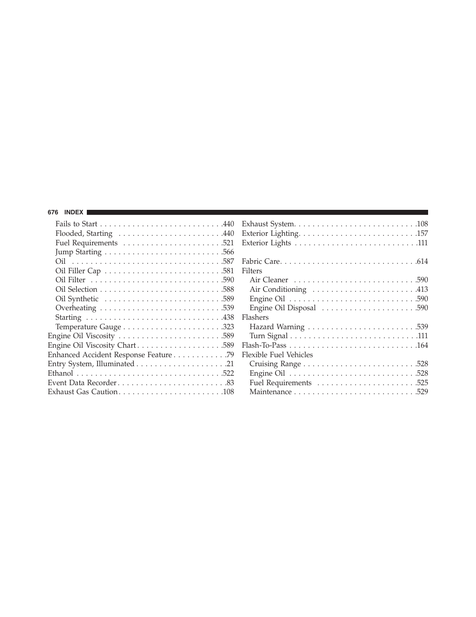 Chrysler 2015 200 - Owner Manual User Manual | Page 678 / 694