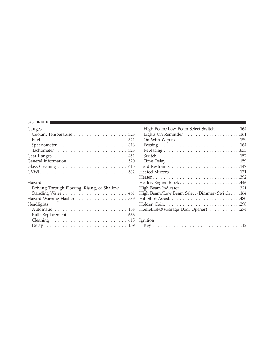 Chrysler 2015 200 - Owner Manual User Manual | Page 680 / 694