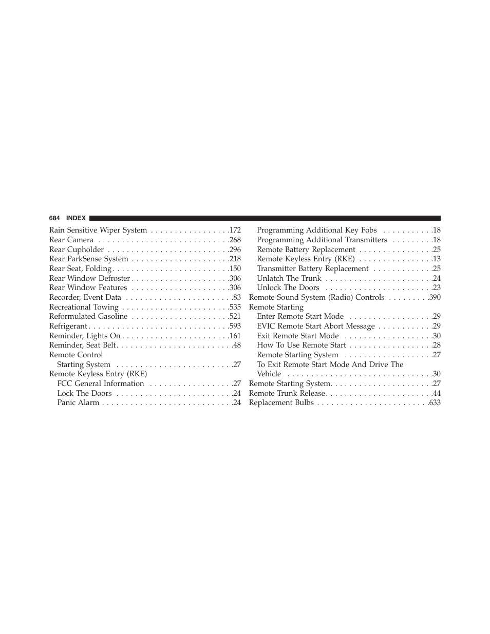 Chrysler 2015 200 - Owner Manual User Manual | Page 686 / 694