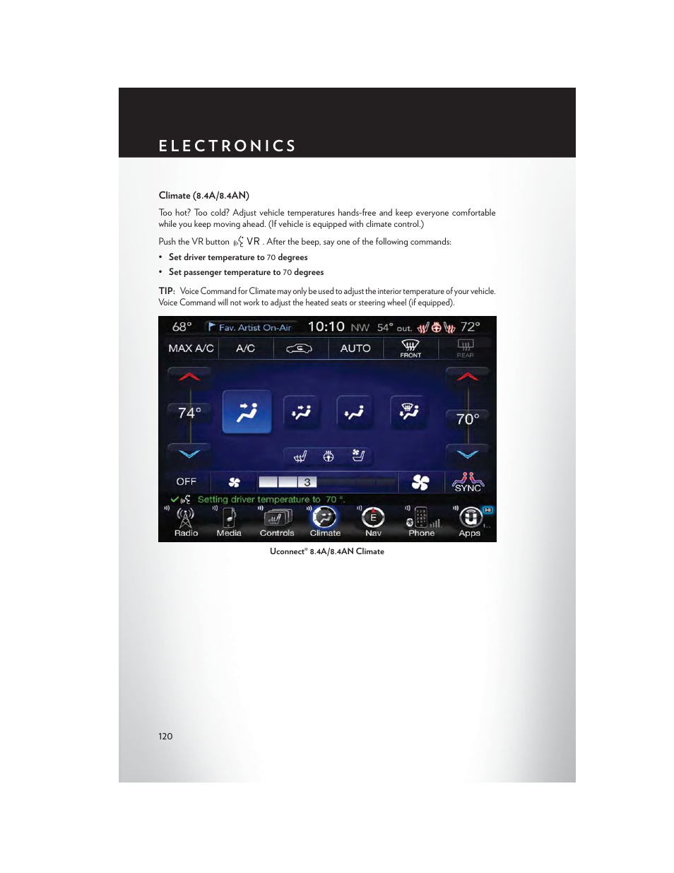 Chrysler 2015 200 - User Guide User Manual | Page 122 / 228
