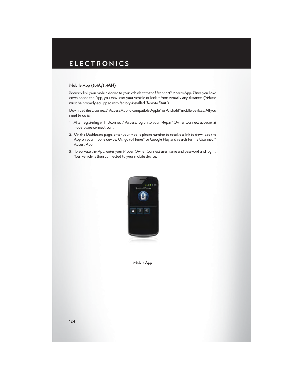 Chrysler 2015 200 - User Guide User Manual | Page 126 / 228