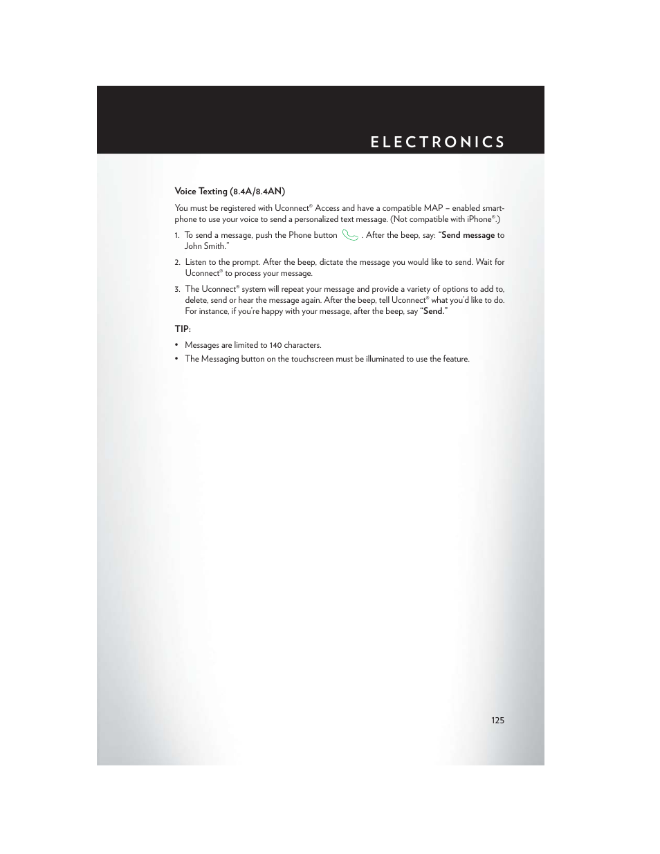 Chrysler 2015 200 - User Guide User Manual | Page 127 / 228