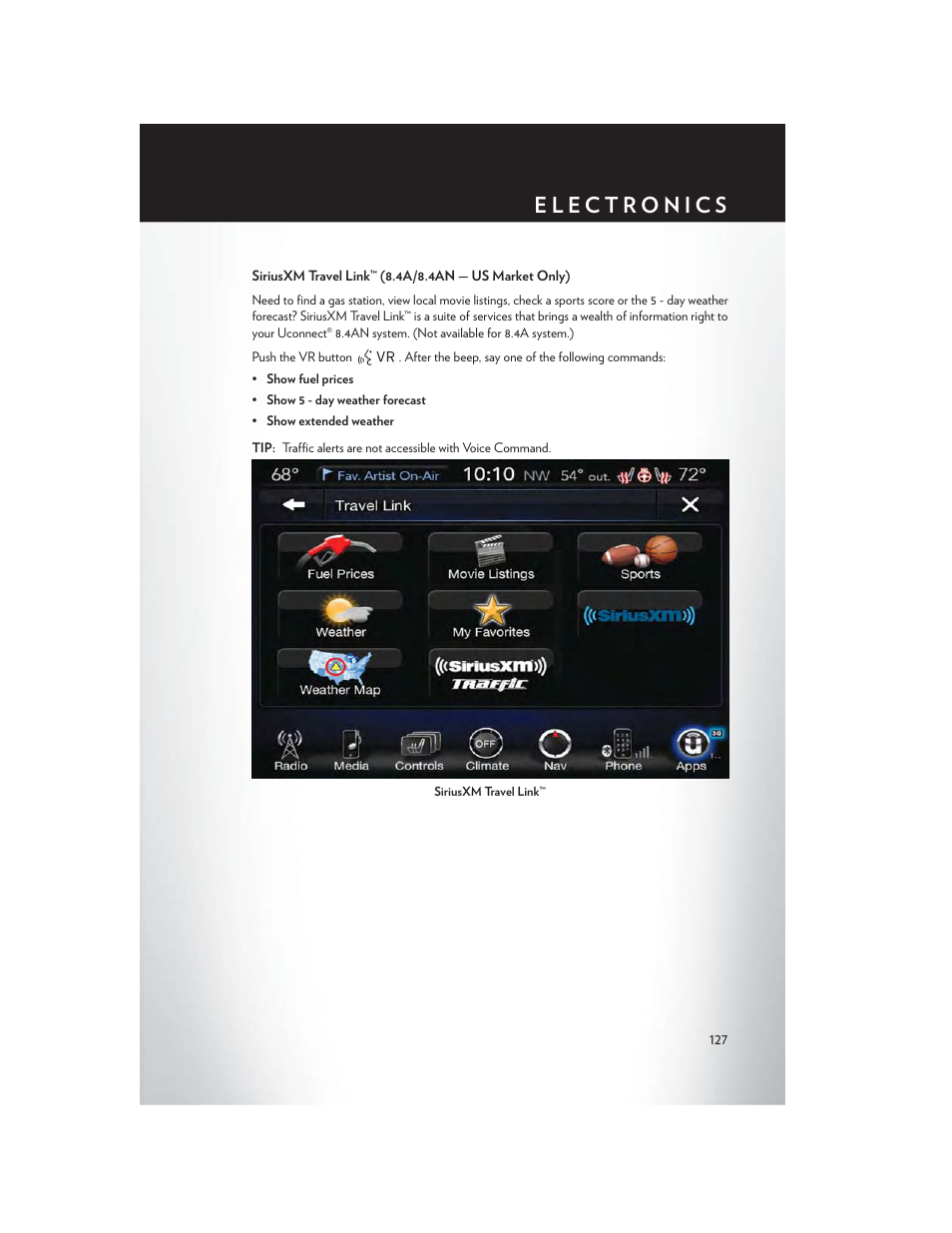Chrysler 2015 200 - User Guide User Manual | Page 129 / 228