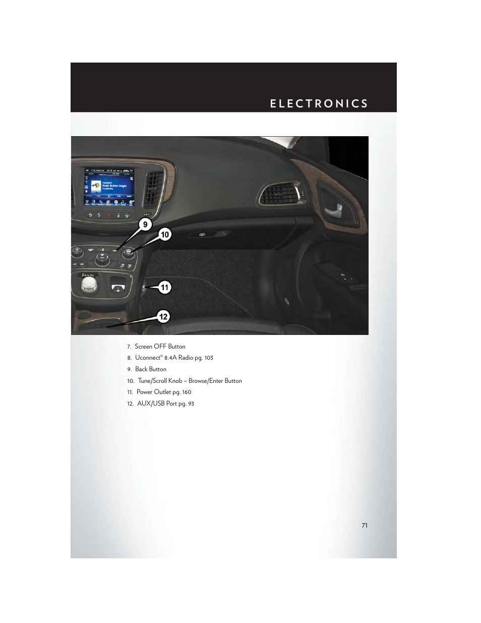 Chrysler 2015 200 - User Guide User Manual | Page 73 / 228