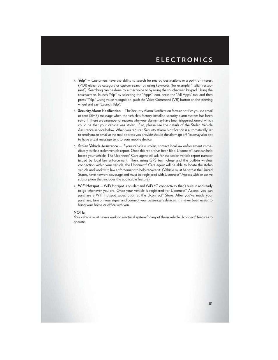 Chrysler 2015 200 - User Guide User Manual | Page 83 / 228
