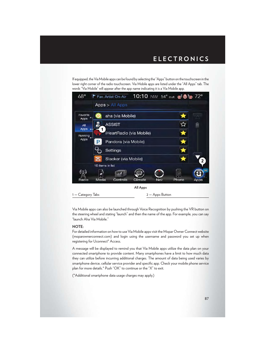 Chrysler 2015 200 - User Guide User Manual | Page 89 / 228