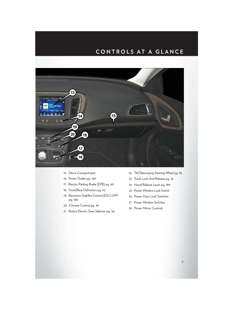 Chrysler 2015 200 - User Guide User Manual | Page 9 / 228